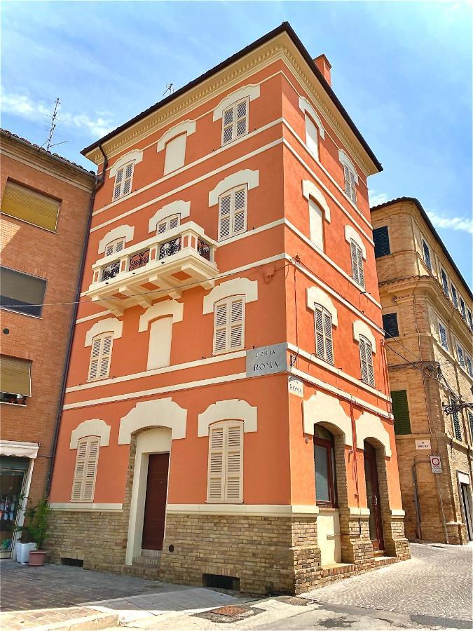 B&B Terrazza Sul Borgo Mogliano Exteriör bild